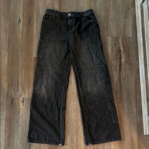 Justice Charcoal Gray Pants